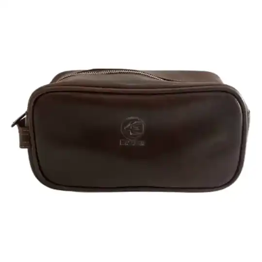 Neceser chocolate | Atletas Perú Cueros – Art. 022 - comprar online
