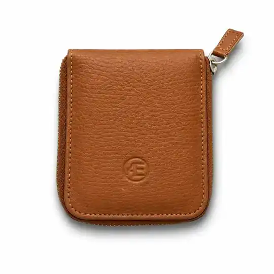 Billetera pocket de cuero | Atletas Perú Cueros