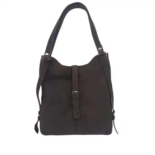 Cartera cuero engrasado marrón | Atletas Perú Cueros – Art. 270 - comprar online