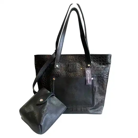 Cartera art 350 bis negro grabado