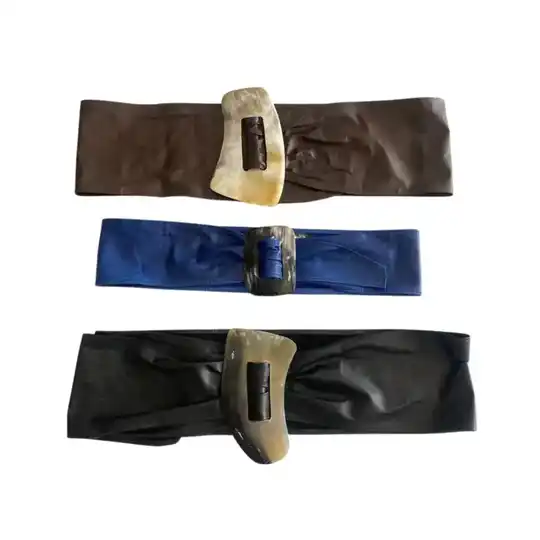 Faja con hebilla de asta - comprar online