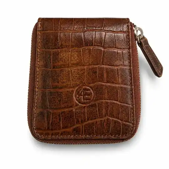 Billetera pocket de cuero | Atletas Perú Cueros - comprar online