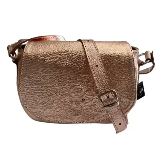 Bandolera cuero gold rose | Atletas Perú Cueros – Art. 095 en internet