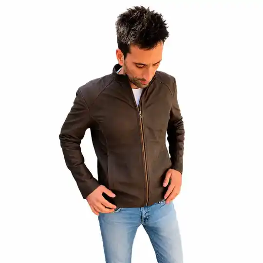 Campera de cuero | Atletas Perú Cueros – Art. Hernan