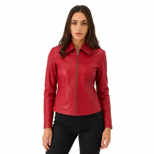 Campera de cuero | Atletas Perú Cueros – Art. Sofia