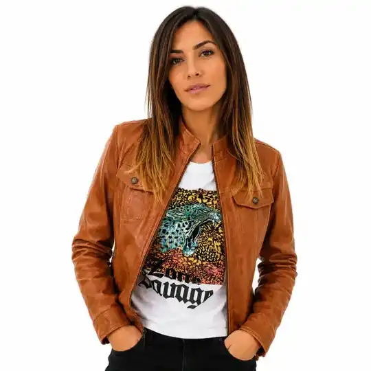 Campera de cuero | Atletas Perú Cueros - Art. COS