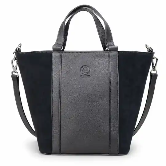 Cartera de cuero combinada | Atletas Perú Cueros – Art.313
