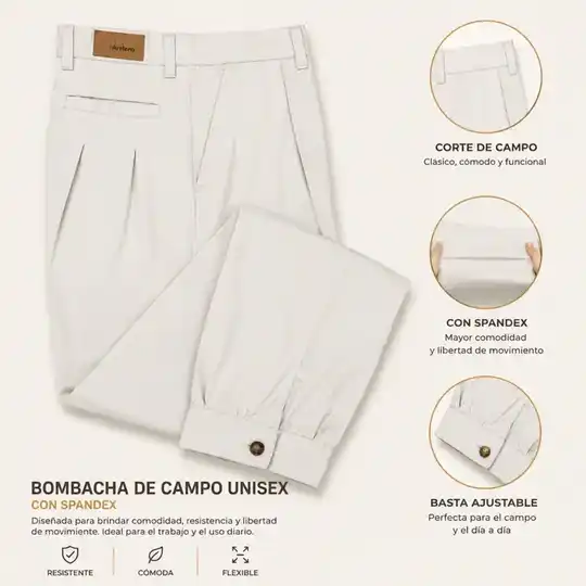 Bombacha natural | Atletas Perú Cueros