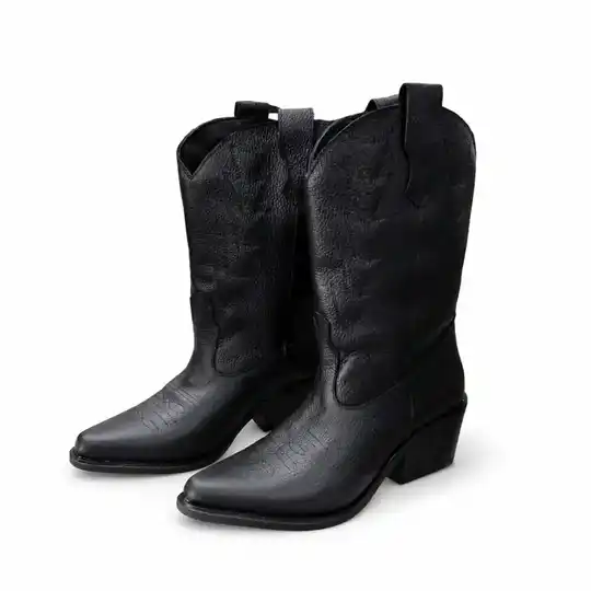 Bota texana negro | Atletas Perú Cueros – Art. 180