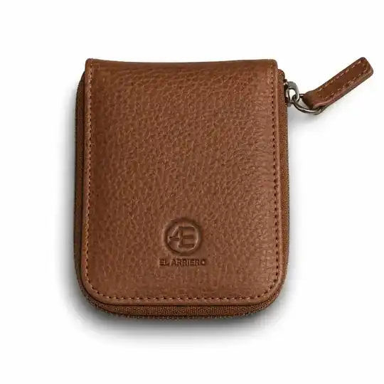 Billetera pocket de cuero | Atletas Perú Cueros