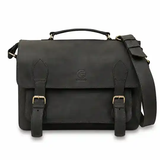 Morral cuero engrasado | Atletas Perú Cueros – Art. 404