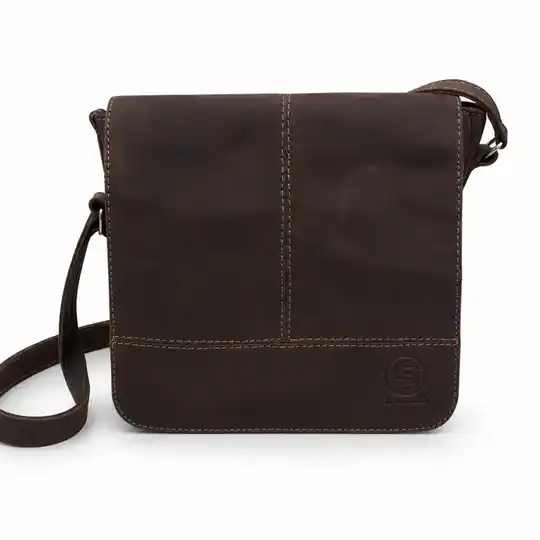 Morral cuero engrasado | Atletas Perú Cueros – Art. 300