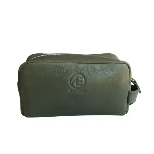 Neceser verde | Atletas Perú Cueros – Art. 021 - comprar online