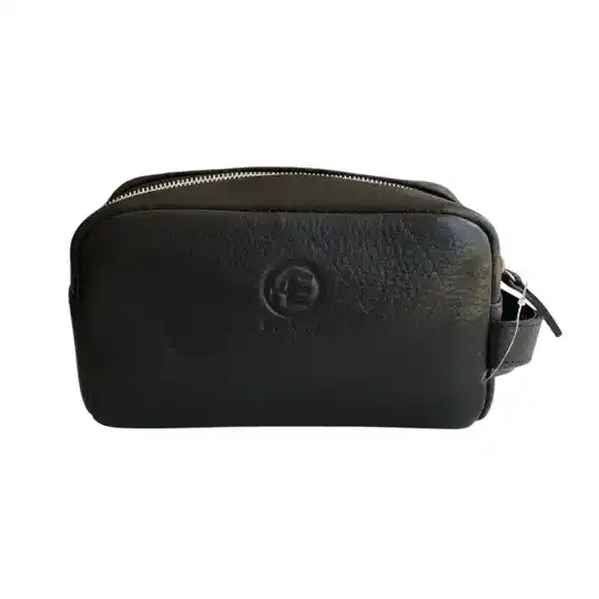 Neceser negro | Atletas Perú Cueros – Art. 021 - comprar online