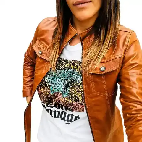 Campera de cuero | Atletas Perú Cueros - Art. COS - comprar online